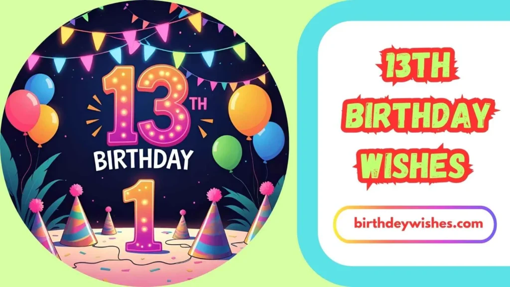 13th Birthday Wishes