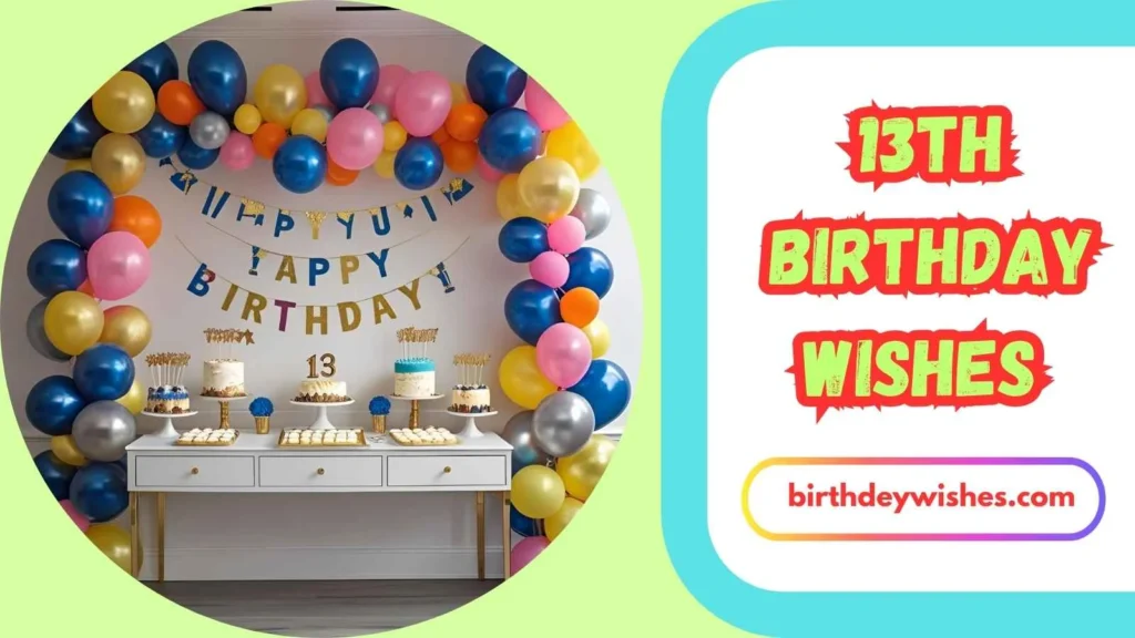 13th Birthday Wishes for Nephew