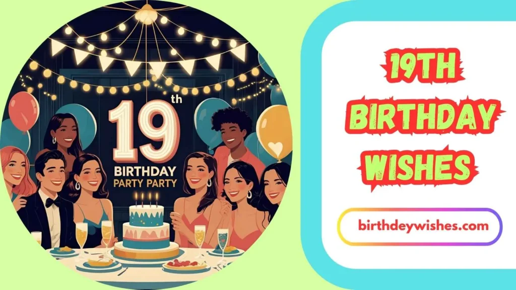 19th Birthday Wishes for Son