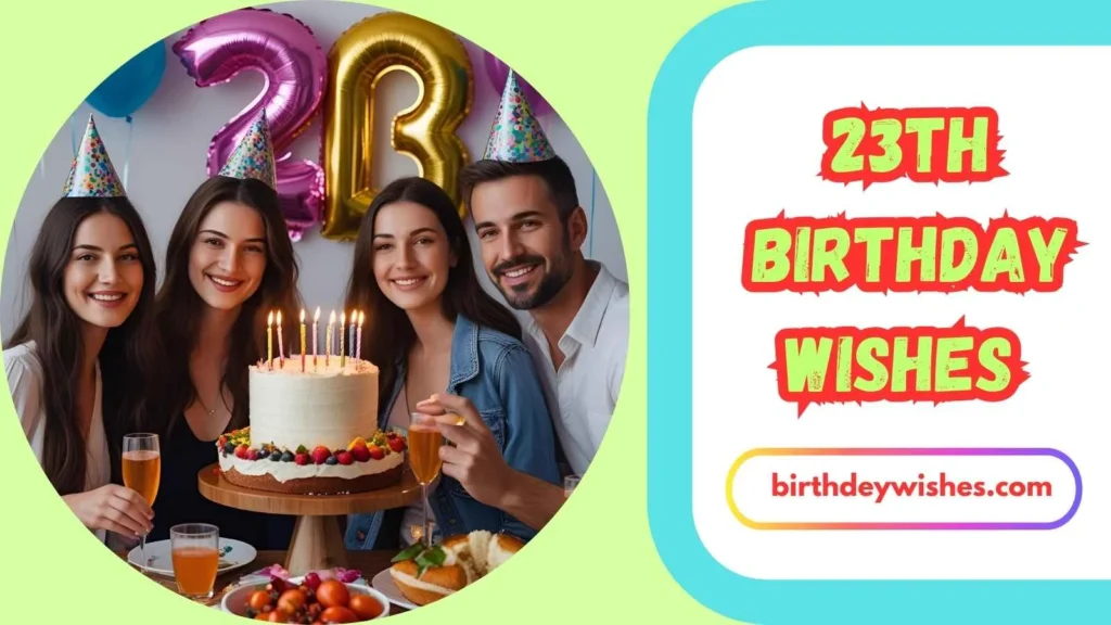 23rd Birthday Wishes for Brother