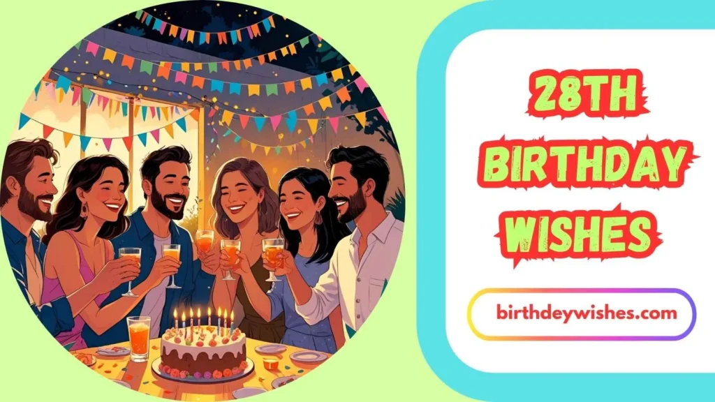 28th Birthday Wishes for Family
