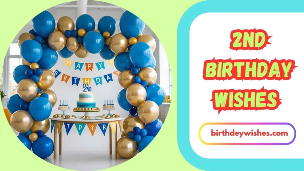 2nd Birthday Wishes for Baby Girl