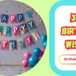 34th Birthday Wishes