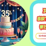 35th Birthday Wishes