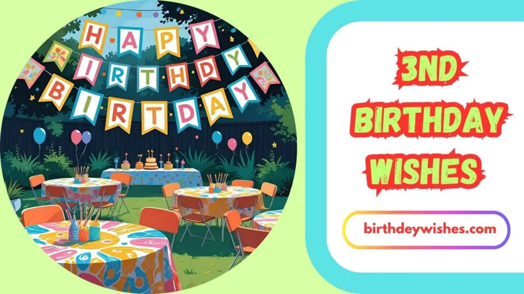 3rd Birthday Wishes for Daughter