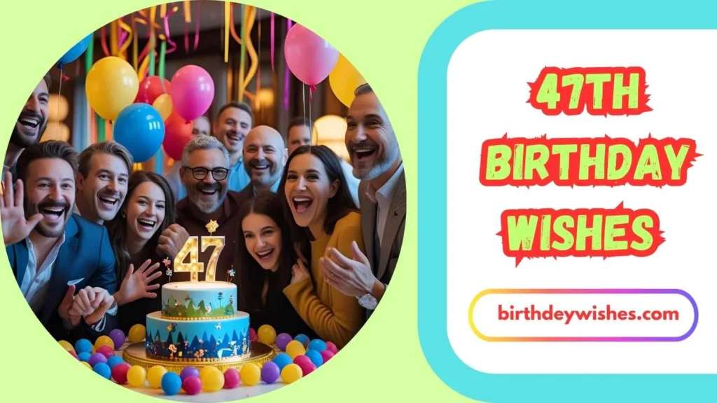  47th Birthday Wishes for Him