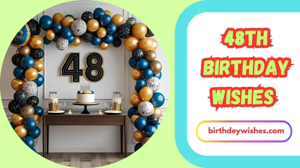 48th Birthday Wishes