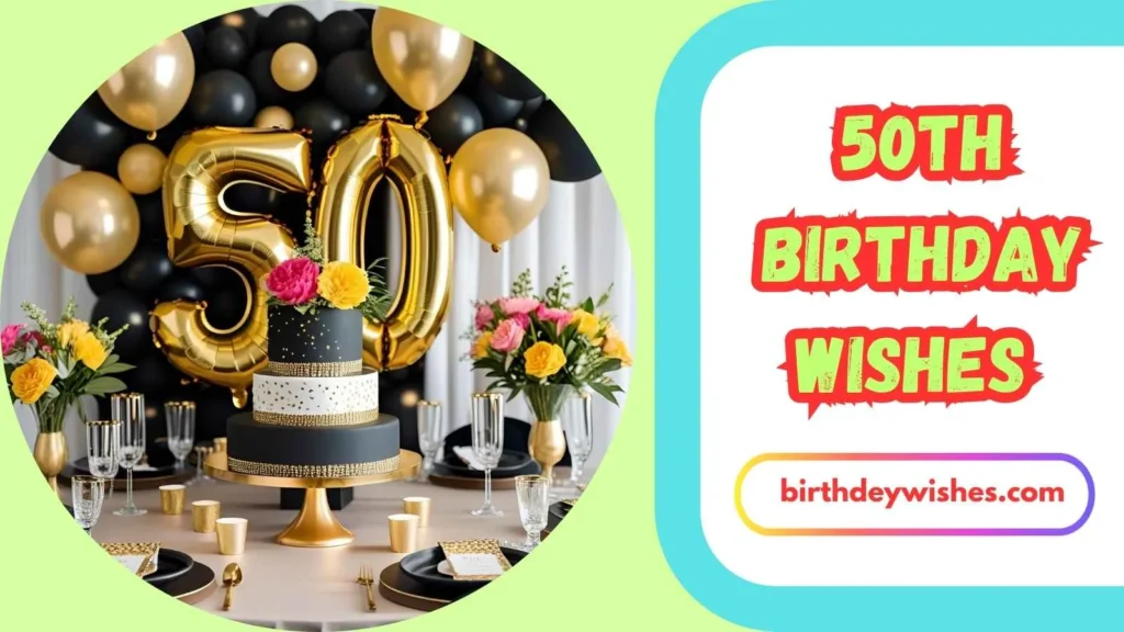 50th Birthday Wishes