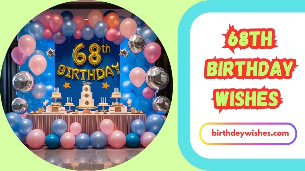68th Birthday Wishes