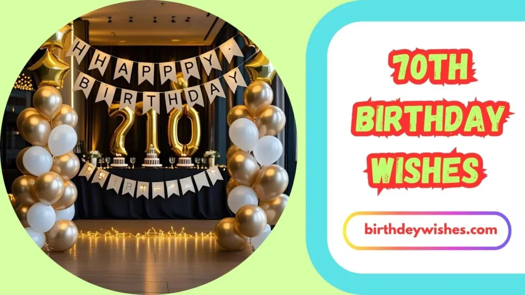 70th Birthday Wishes for Dad