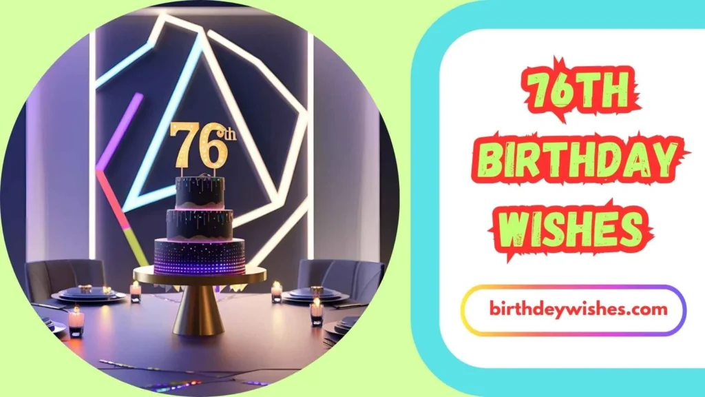 76th Birthday Wishes
