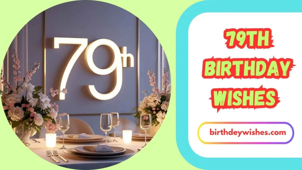 79th Birthday Wishes