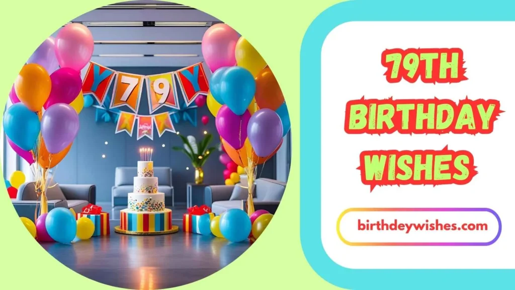 79th Birthday Wishes for Mom