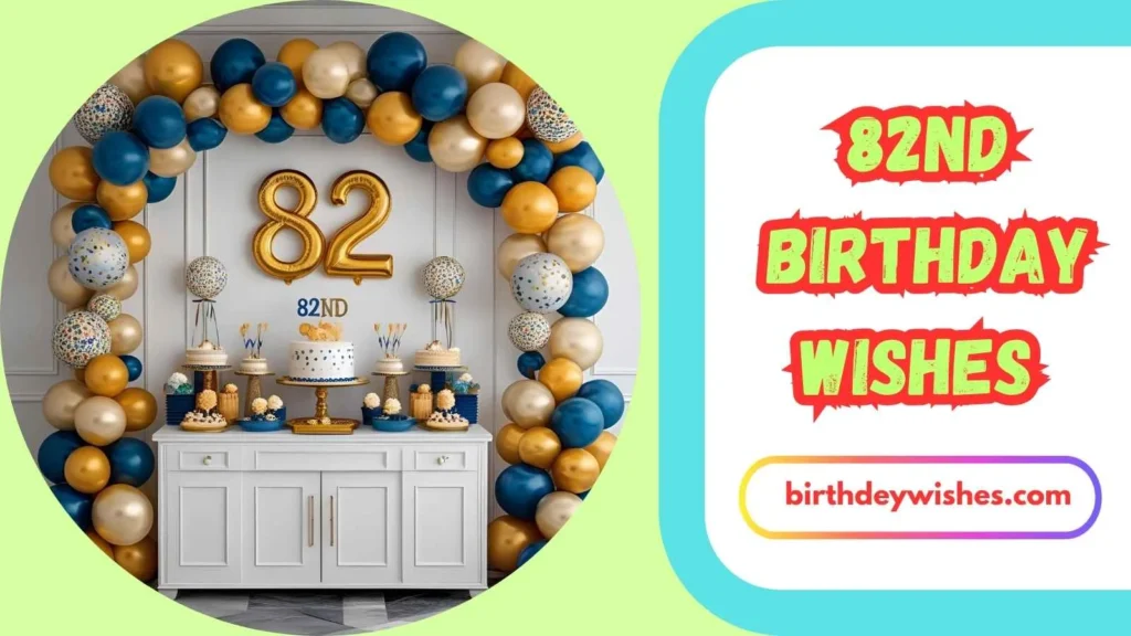 82nd Birthday Wishes for Grandma