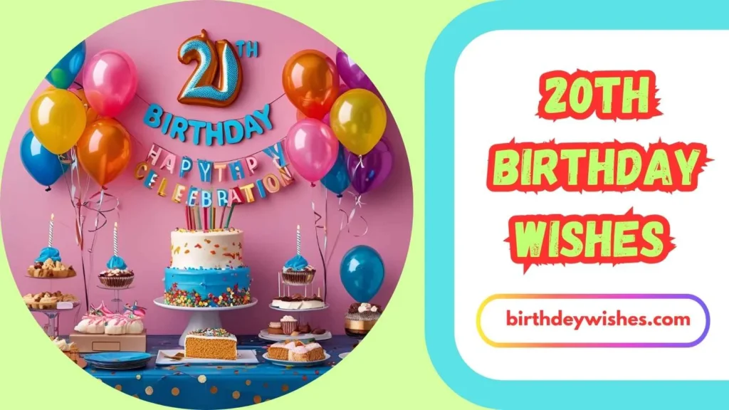 Funny 20th Birthday Wishes