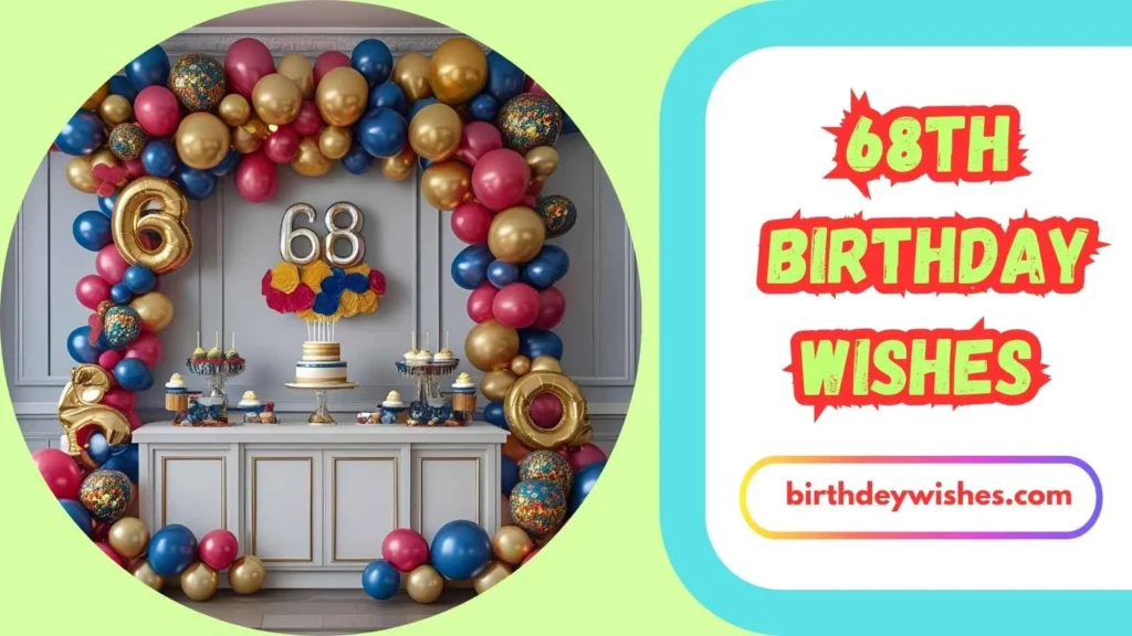 Funny 68th Birthday Wishes