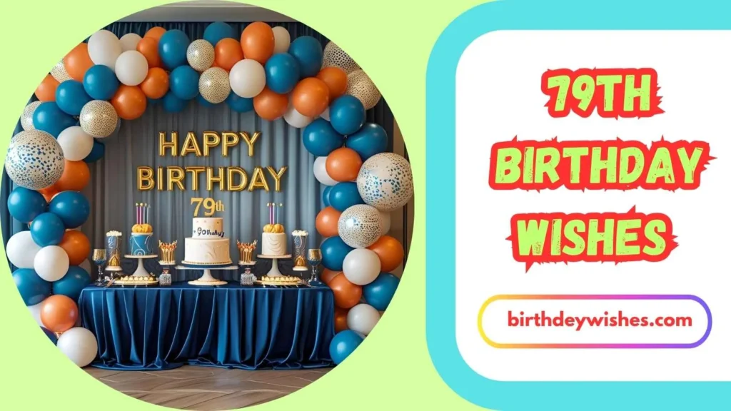 Funny 79th Birthday Wishes