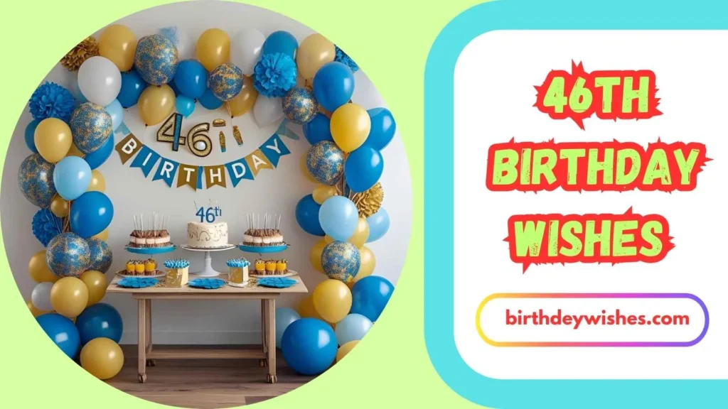 Heartfelt 46th Birthday Wishes
