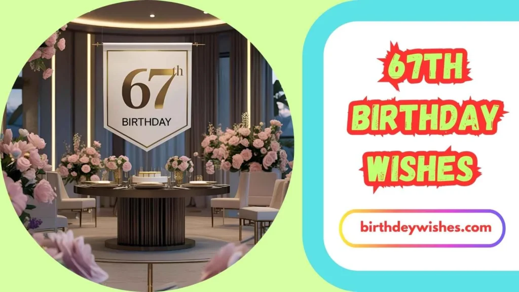 Heartfelt 67th Birthday Wishes