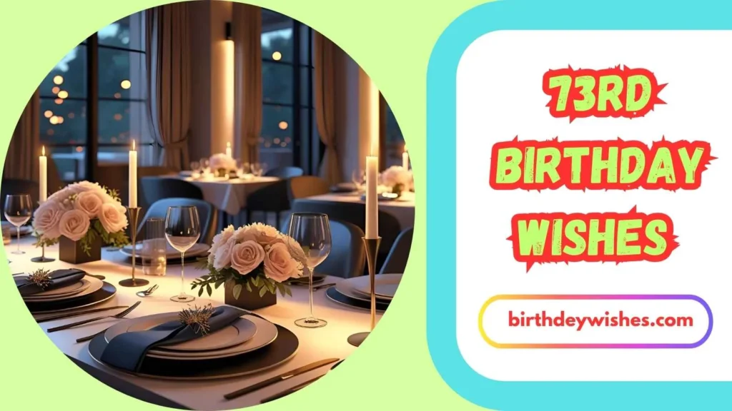 Heartfelt 73rd Birthday Wishes