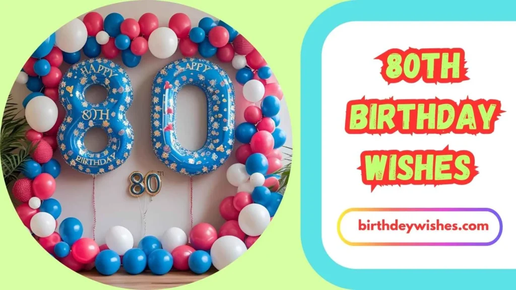  Spiritual 80th Birthday Wishes
