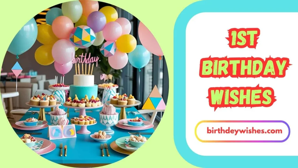 1st Birthday Wishes