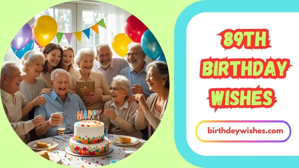 89th Birthday Wishes