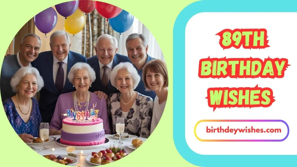 89th Birthday Wishes for Mom