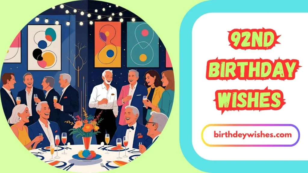 92nd Birthday Wishes for Grandpa