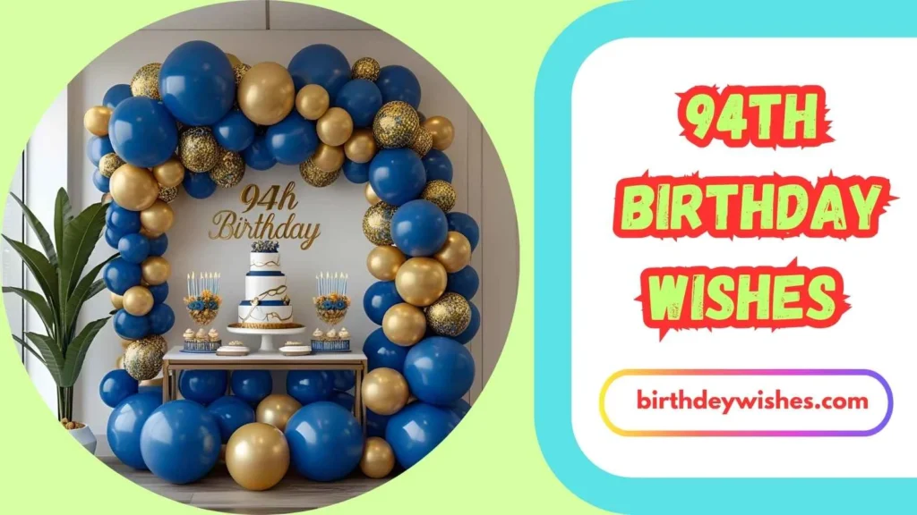 94th Birthday Wishes for Dad