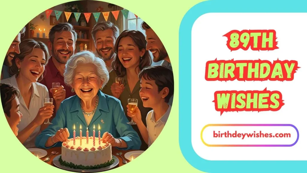 Funny 89th Birthday Wishes