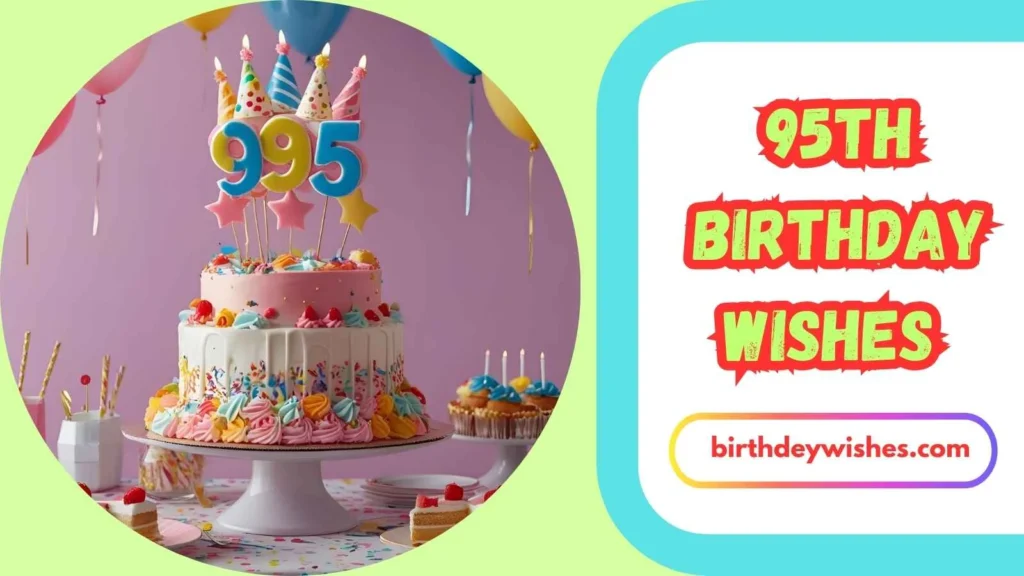 Heartfelt 95th Birthday Wishes