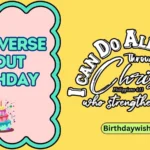 Bible verse about birthday