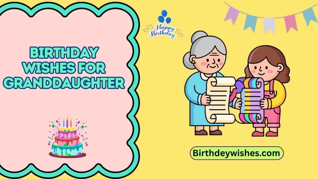 birthday wishes for granddaughter