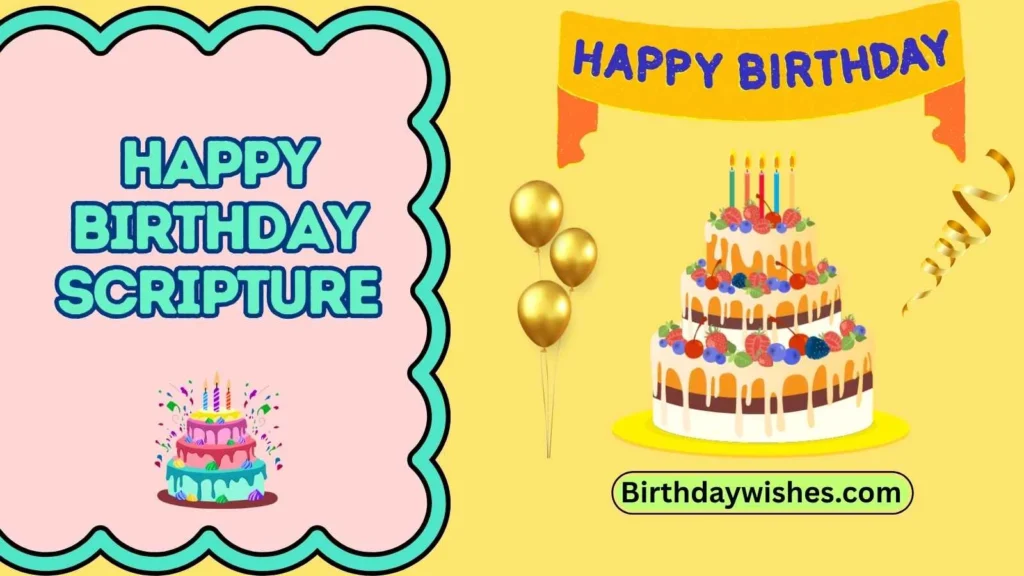 happy birthday scripture