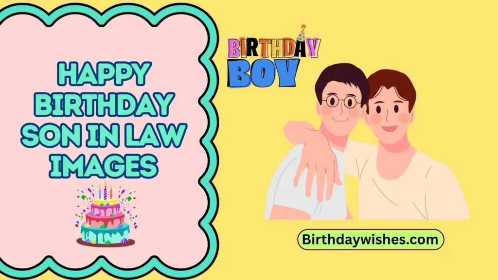 happy birthday son in law images
