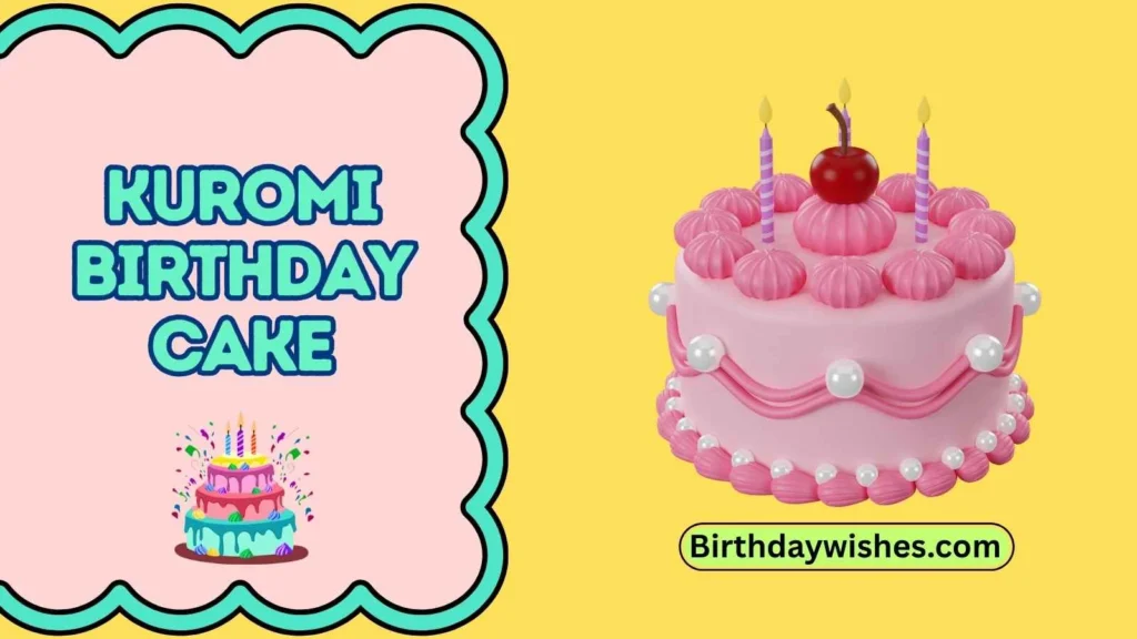 Kuromi birthday cake
