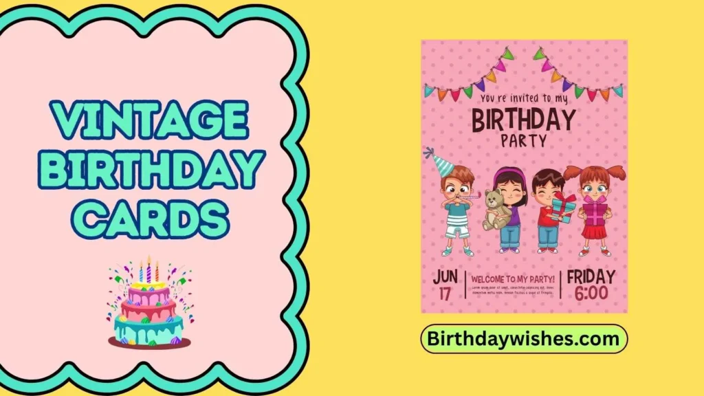 Vintage Birthday Cards
