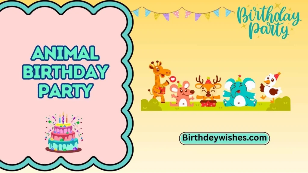 animal birthday party