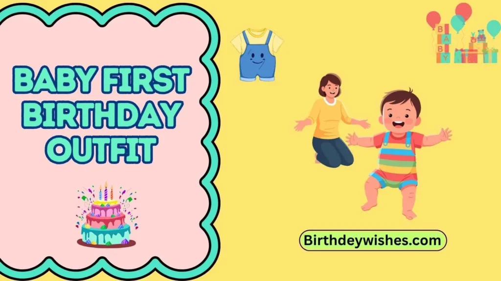 baby first birthday outfit