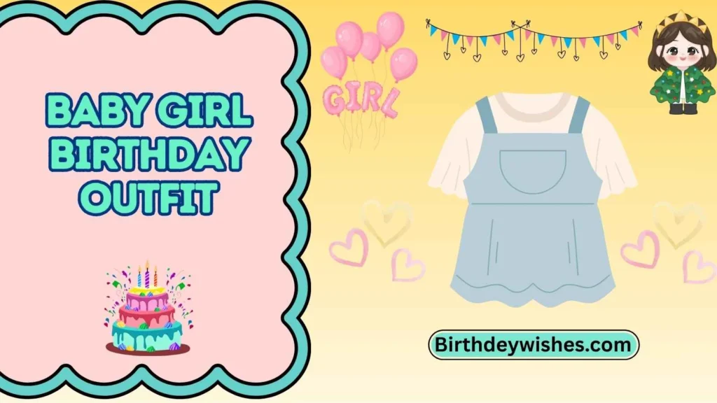 baby girl birthday outfit