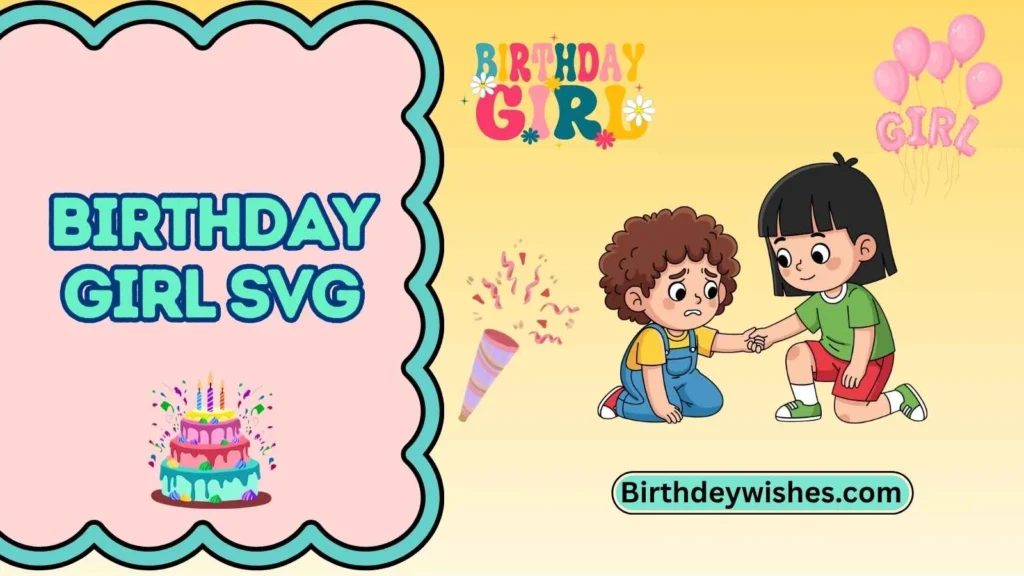 birthday girl svg