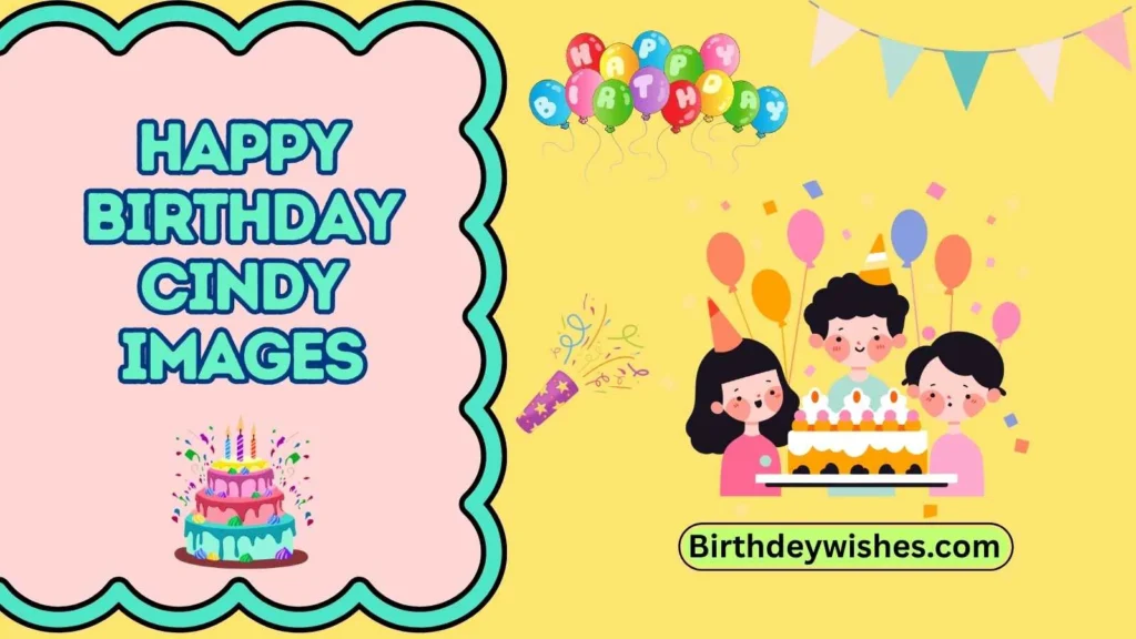 happy birthday cindy images