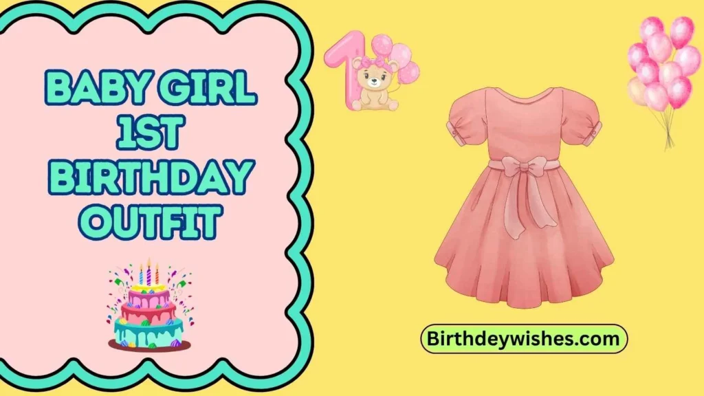 baby girl 1st birthday outfit