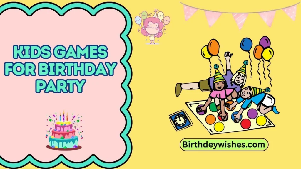 kids games for birthday party