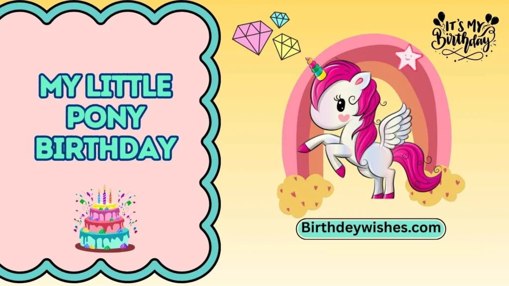 my little pony birthday