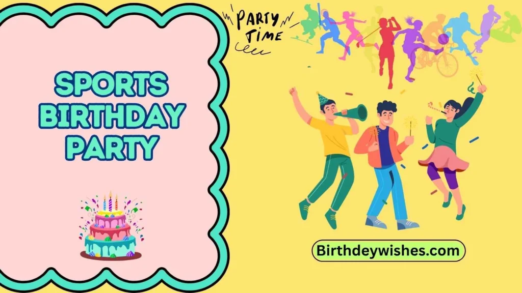 sports birthday party