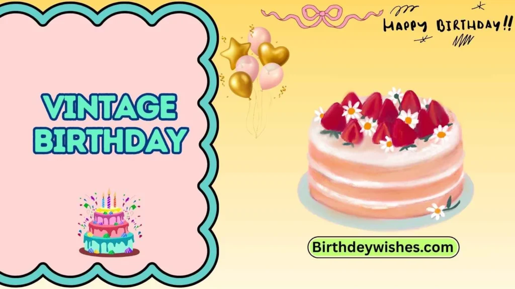 Vintage Birthday
