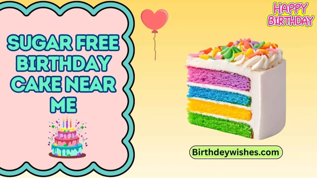 sugar free birthday cake near me