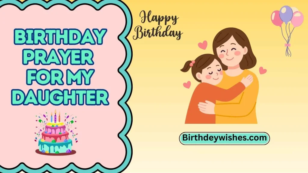 birthday prayer for my daughter